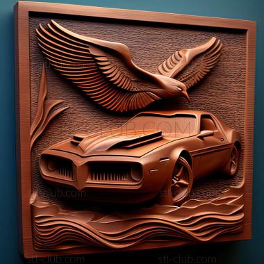 3D мадэль Pontiac Firebird (STL)